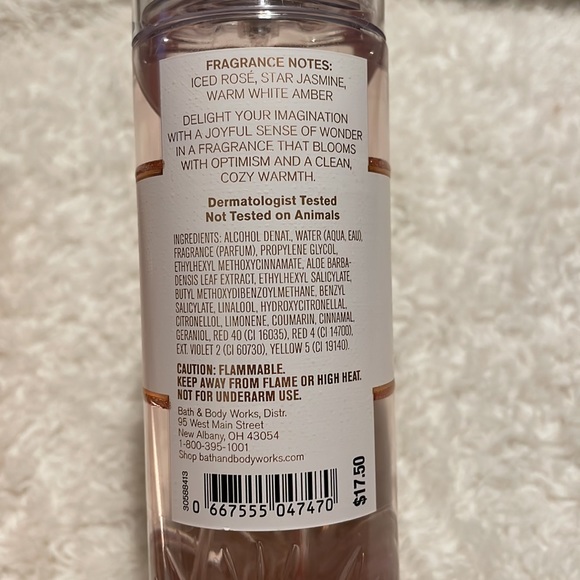 Bath and Body Works Pure Wonder Set Never Used - Picture 4 of 4